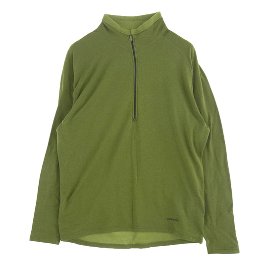 patagonia パタゴニア 41600 キャプリーン ハーフジップ トラック ジャケット ブルゾン グリーン系 L【中古】