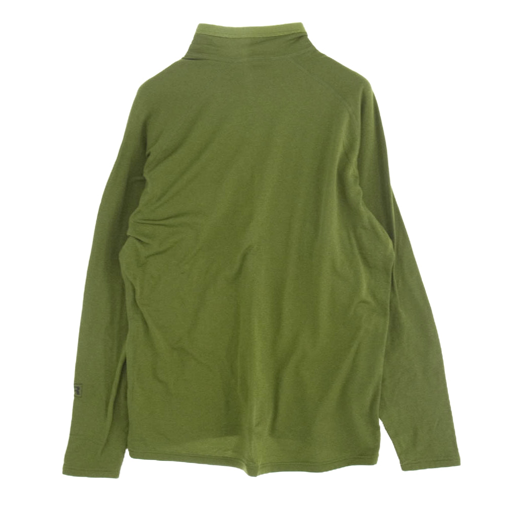 patagonia パタゴニア 41600 キャプリーン ハーフジップ トラック ジャケット ブルゾン グリーン系 L【中古】