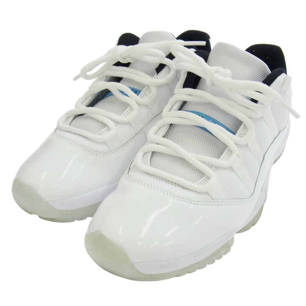 NIKE ナイキ AV2187 117 Air Jordan 11 Low Legend Blue エアジョーダン11 ロー レジェンドブルー ホワイト系 27ｃｍ【中古】