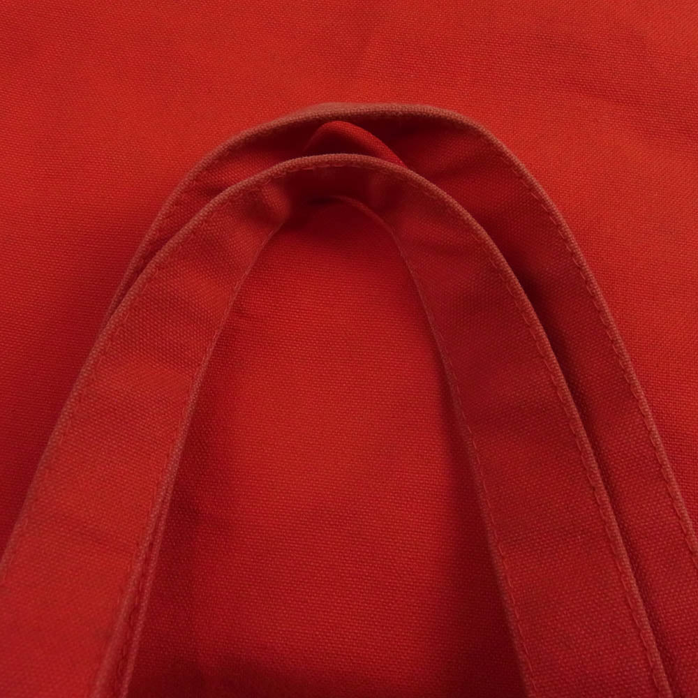 COMME des GARCONS コムデギャルソン × 10 CORSO COMO コルソコモ キャンバス地 トート バッグ レッド系【中古】