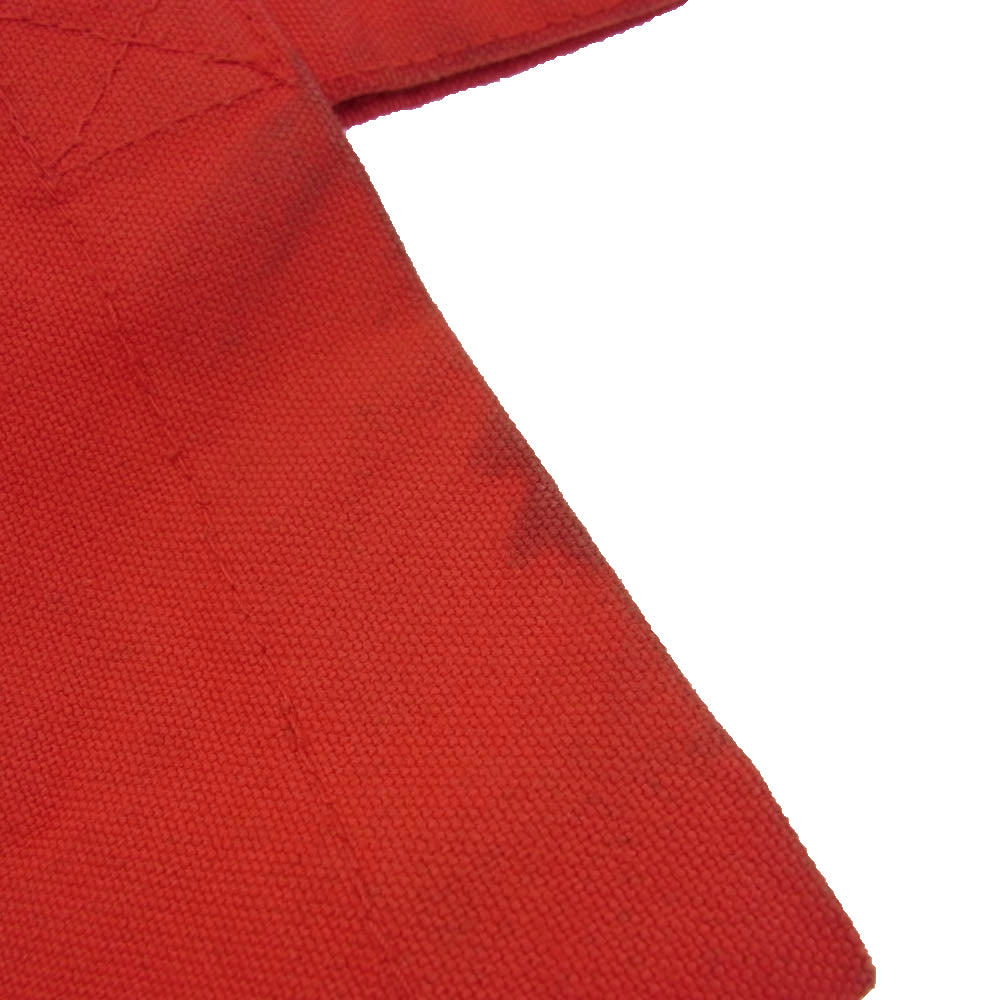 COMME des GARCONS コムデギャルソン × 10 CORSO COMO コルソコモ キャンバス地 トート バッグ レッド系【中古】