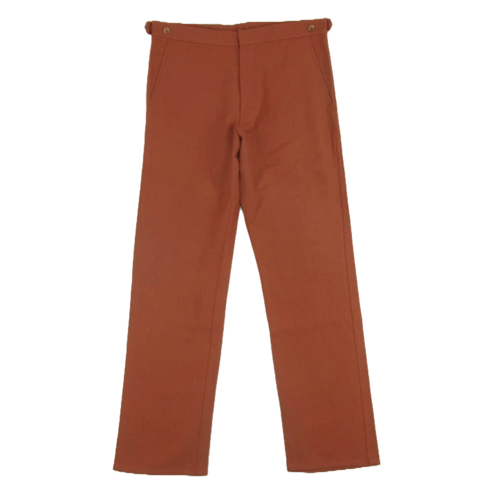 COMME des GARCONS HOMME PLUS コムデギャルソンオムプリュス AD1996 PP-04052S 90s ヴィンテージプリュス ウール ストレート パンツ オレンジ系 S【中古】