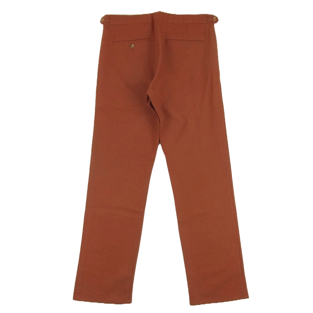 COMME des GARCONS HOMME PLUS コムデギャルソンオムプリュス AD1996 PP-04052S 90s ヴィンテージプリュス ウール ストレート パンツ オレンジ系 S【中古】