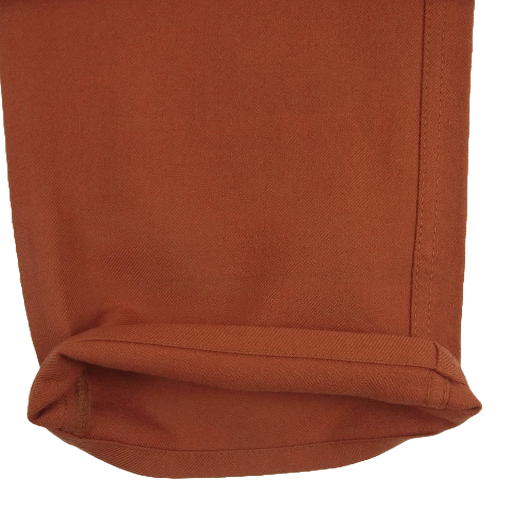 COMME des GARCONS HOMME PLUS コムデギャルソンオムプリュス AD1996 PP-04052S 90s ヴィンテージプリュス ウール ストレート パンツ オレンジ系 S【中古】