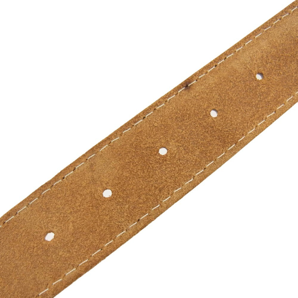 COMME des GARCONS HOMME PLUS コムデギャルソンオムプリュス バックル エナメル レザー ベルト ブラック系 89【中古】