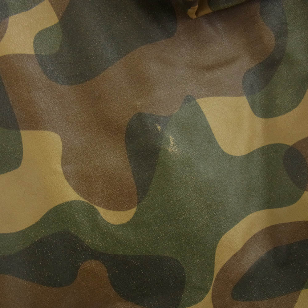 COMME des GARCONS コムデギャルソン SHIRT シャツ S10103 カモフラ柄 オ-バーサイズ コーティング ステンカラーコート ブラウン系 マルチカラー系 S【中古】