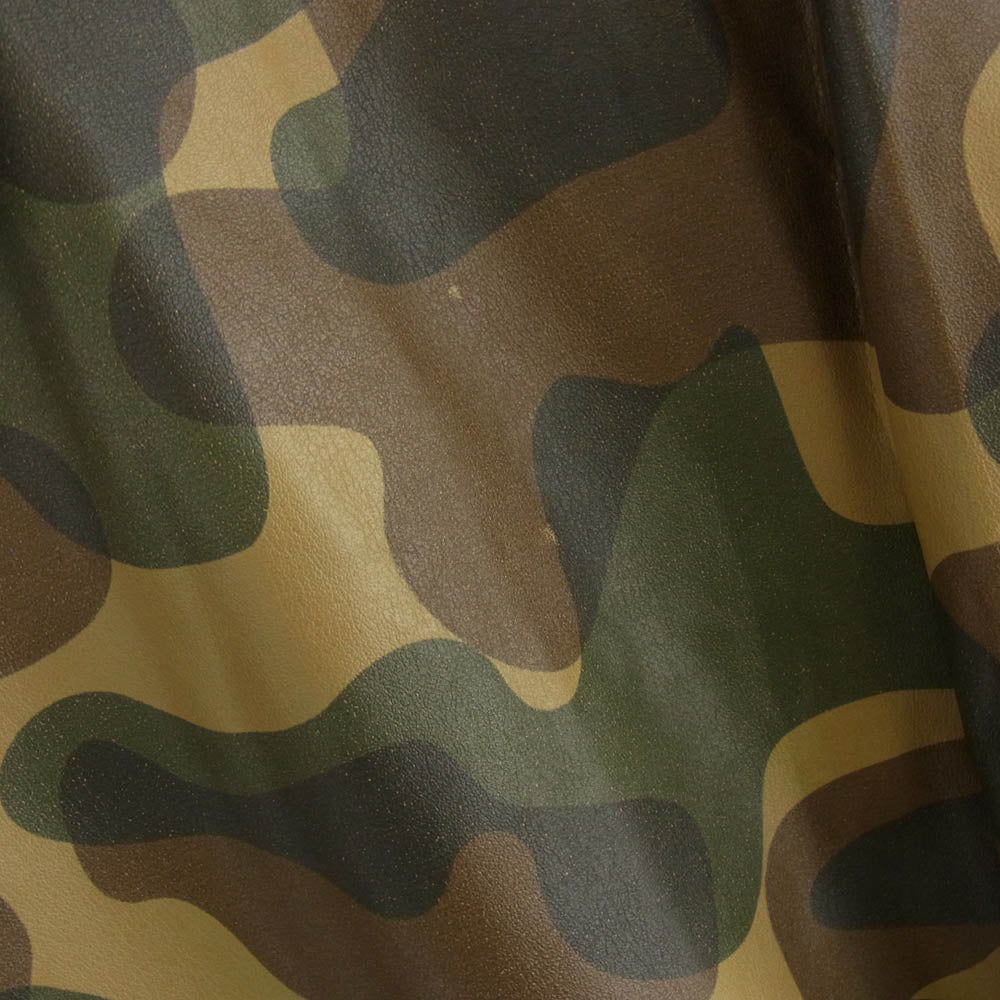 COMME des GARCONS コムデギャルソン SHIRT シャツ S10103 カモフラ柄 オ-バーサイズ コーティング ステンカラーコート ブラウン系 マルチカラー系 S【中古】