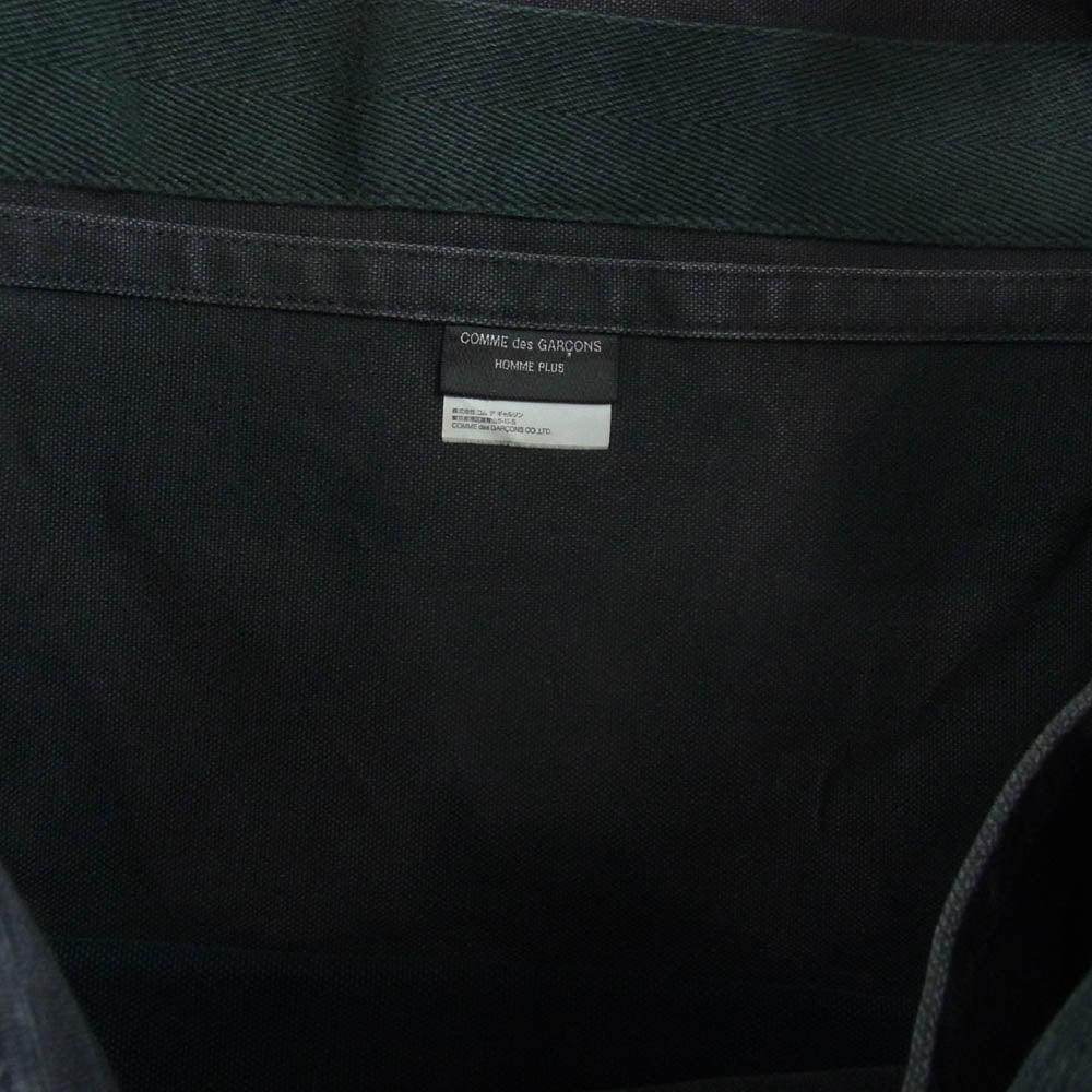 COMME des GARCONS HOMME PLUS コムデギャルソンオムプリュス PSK202 キャンバス地 ショルダー バッグ カーキ系【中古】