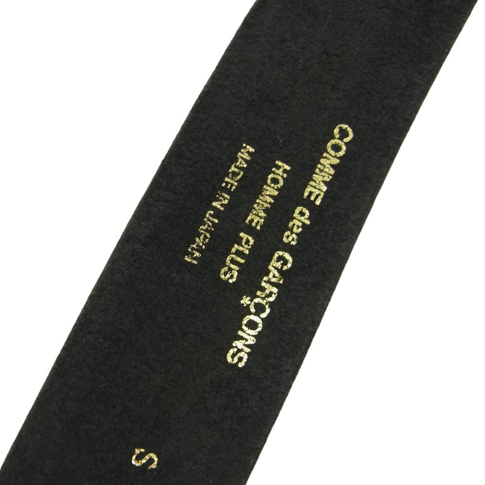 COMME des GARCONS HOMME PLUS コムデギャルソンオムプリュス 06AW PR-K305 BUD BOY期 バッドボーイ期 チェーン レザー ベルト ブラック系 S【中古】