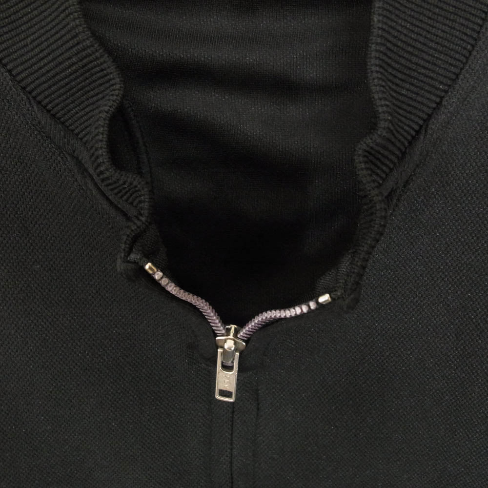 COMME des GARCONS HOMME PLUS コムデギャルソンオムプリュス PC-T201 EVER GREEN エヴァーグリーン Time For Magic期 AD2008  ポリ縮 エステル製品加工 切替 トラックジャケット ジャージ ブラック系 M【中古】