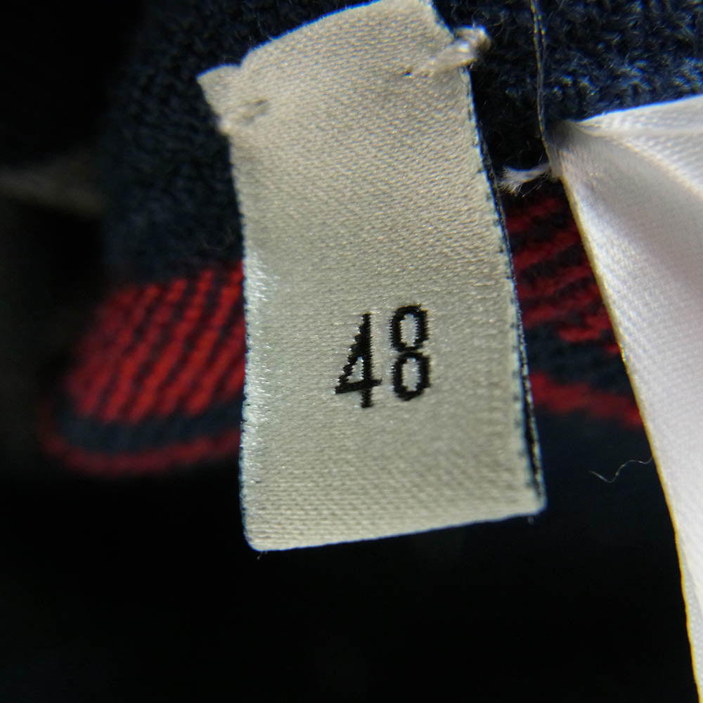 GUCCI グッチ 495091 チェック柄 ウール シャツ ジャケット コート ※襟欠品 マルチカラー系 48【中古】