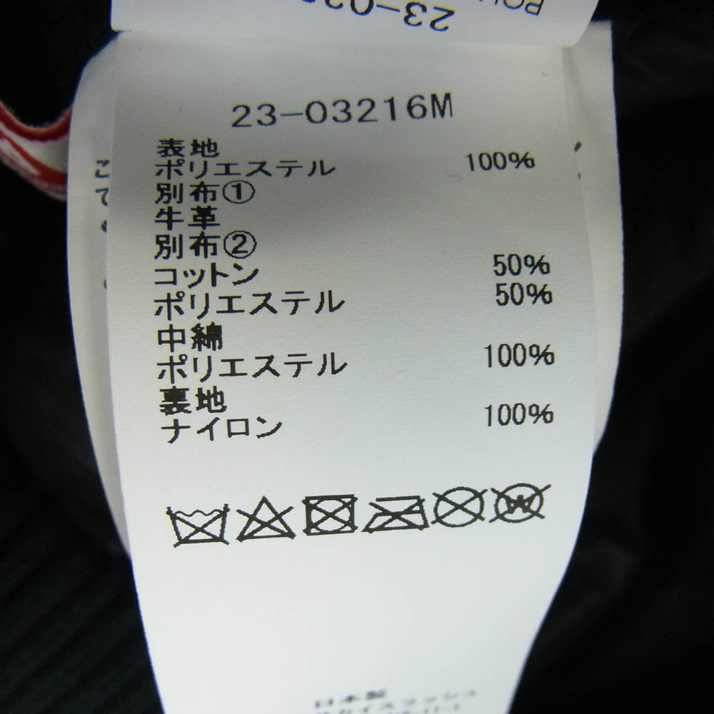 Sacai サカイ 23AW 23-03216M Padded Blouson パッド ブルゾン 中綿ジャケット ブラック系 3【中古】