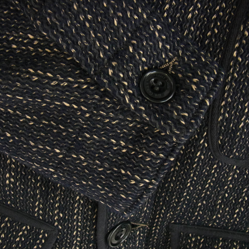 FREEWHEELERS フリーホイーラーズ GREAT LAKES GMT MFG CO WOODSMAN COAT COLUMBIA グレイトレイクス ビーチクロス コート コロンビア ネイビー系 36【中古】