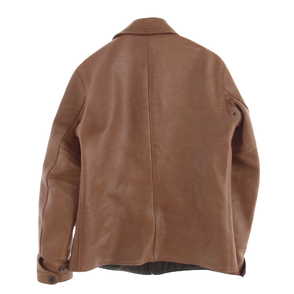 FREEWHEELERS フリーホイーラーズ BRAKE MAN COAT ホースハイド ブレーキマン ワーク コート ブラウン系 36【美品】【中古】