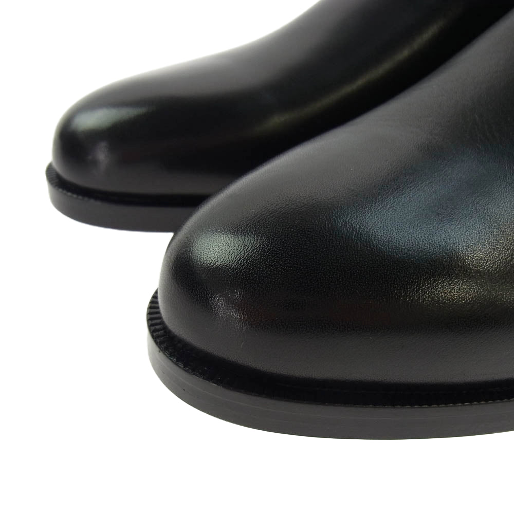 EDIFICE エディフィス 23-093-310-0099-3-0 レザー ブーツ ブラック系 41【美品】【中古】