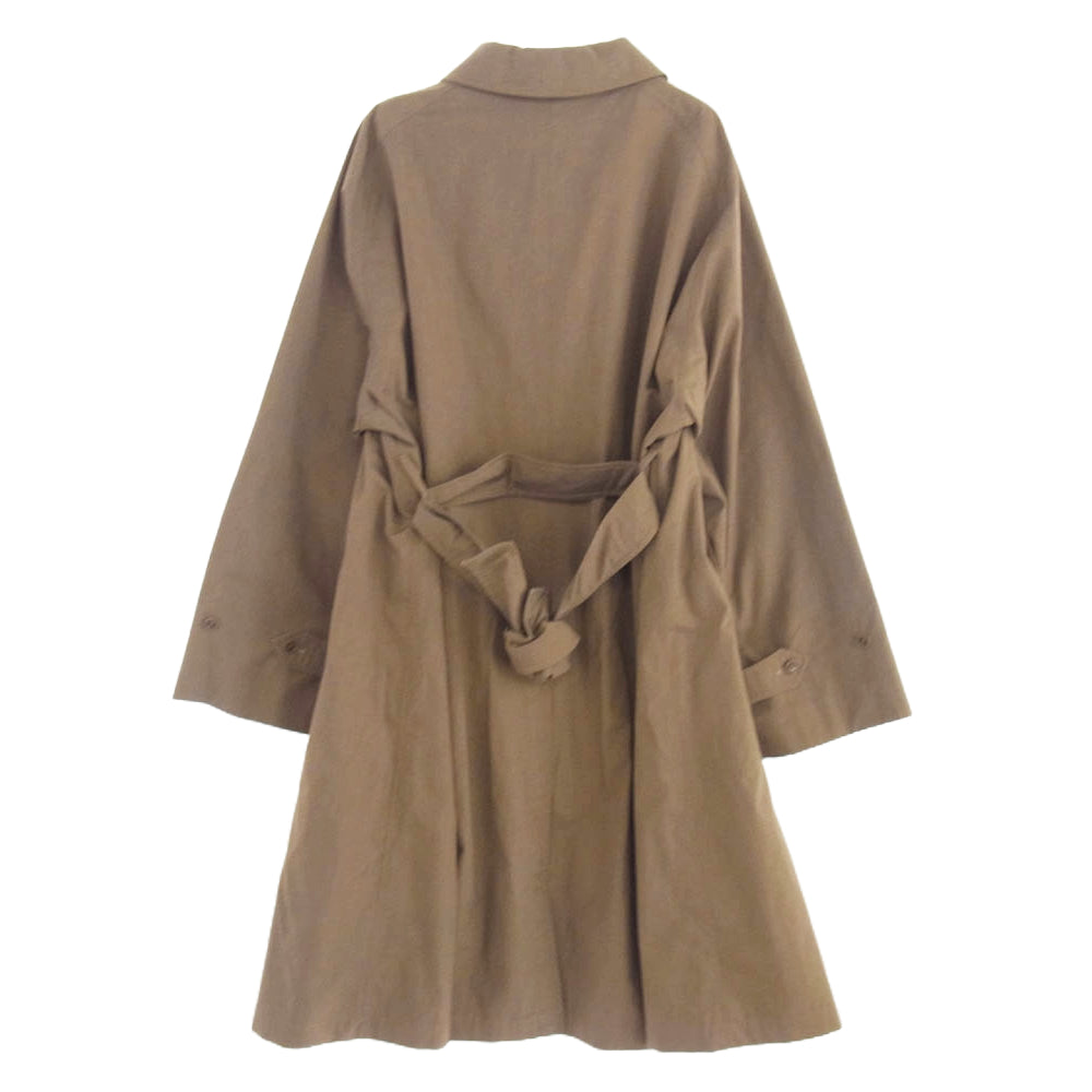 エルイー T/C 無双仕立て Balcollar coat バルカラー コート ベージュ系 ブラウン系 2【中古】