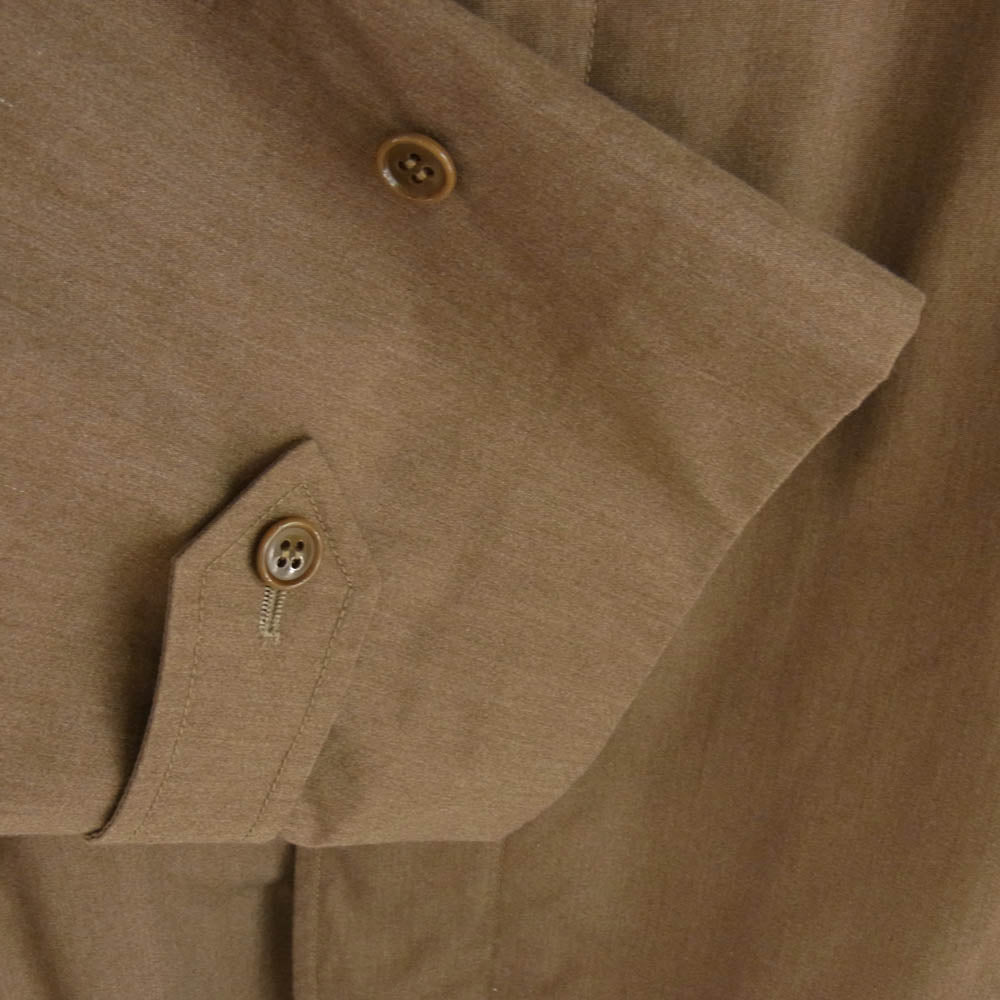 エルイー T/C 無双仕立て Balcollar coat バルカラー コート ベージュ系 ブラウン系 2【中古】