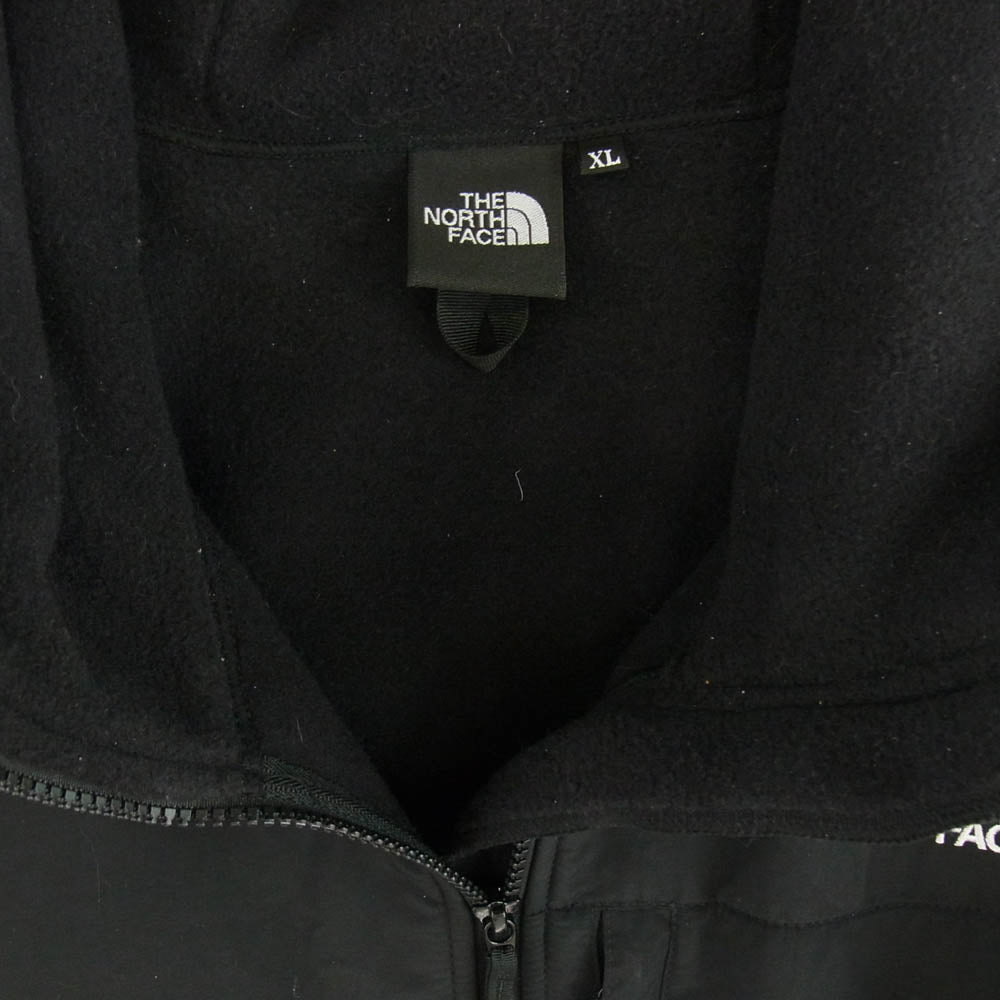 THE NORTH FACE ノースフェイス NA72452 DENALI HOODIE デナリ フーディー ジャケット フリース ブラック系 XL【中古】