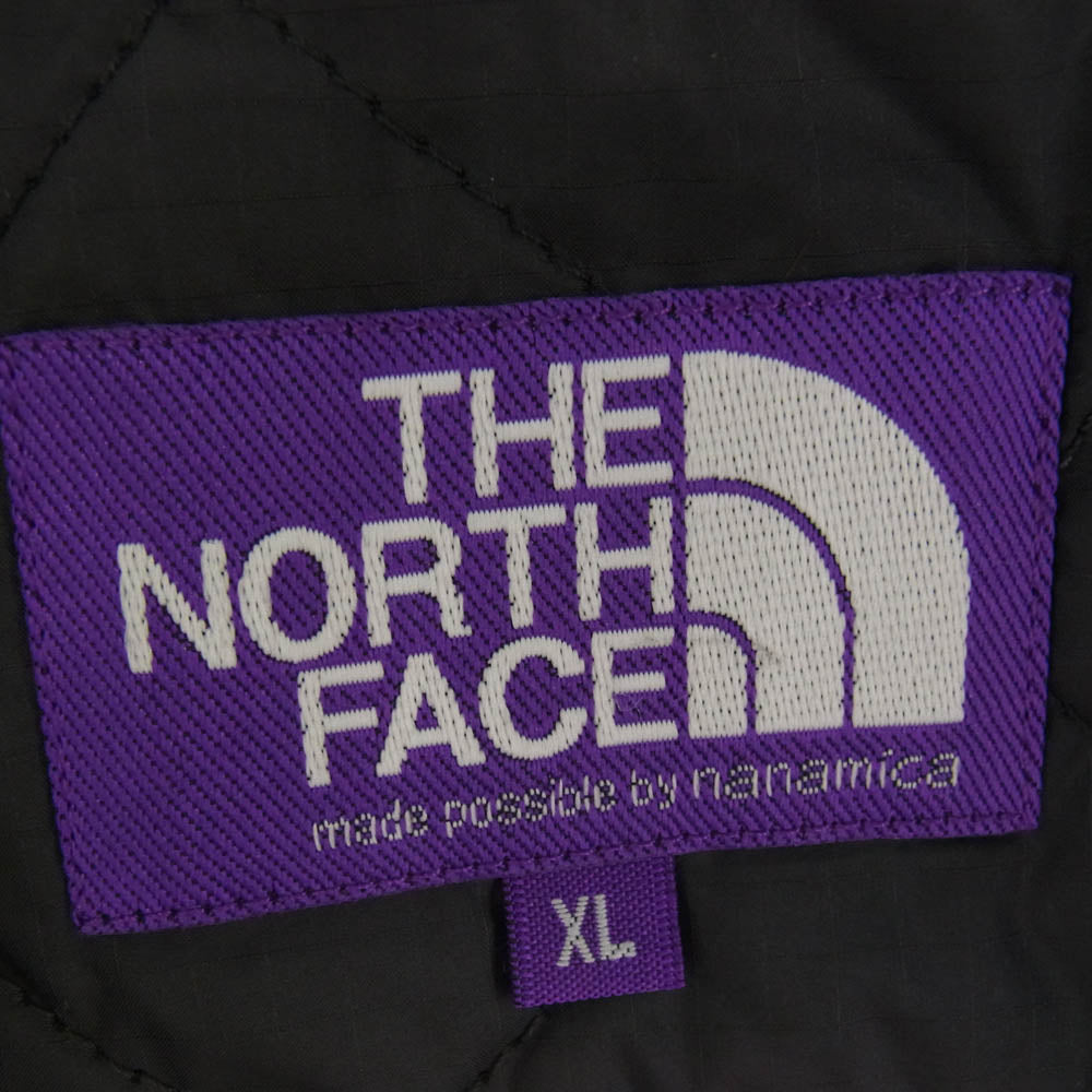 THE NORTH FACE ノースフェイス NY2374N PURPLE LABEL パープルレーベル インスレーション マウンテン フィールド ジャケット ネイビー系 XL【中古】