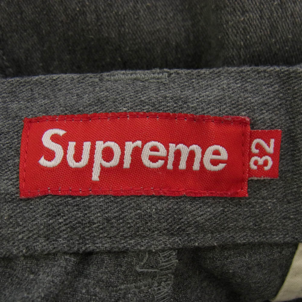 Supreme シュプリーム Work Pants ワーク パンツ グレー系 32【中古】