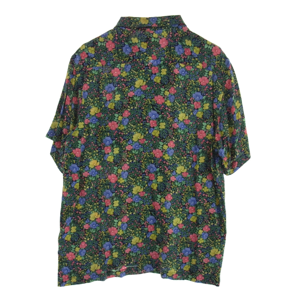 Supreme シュプリーム 19SS Mini Floral Rayon Shirts ミニフローラル レーヨン オープンカラー 半袖 シャツ M【中古】