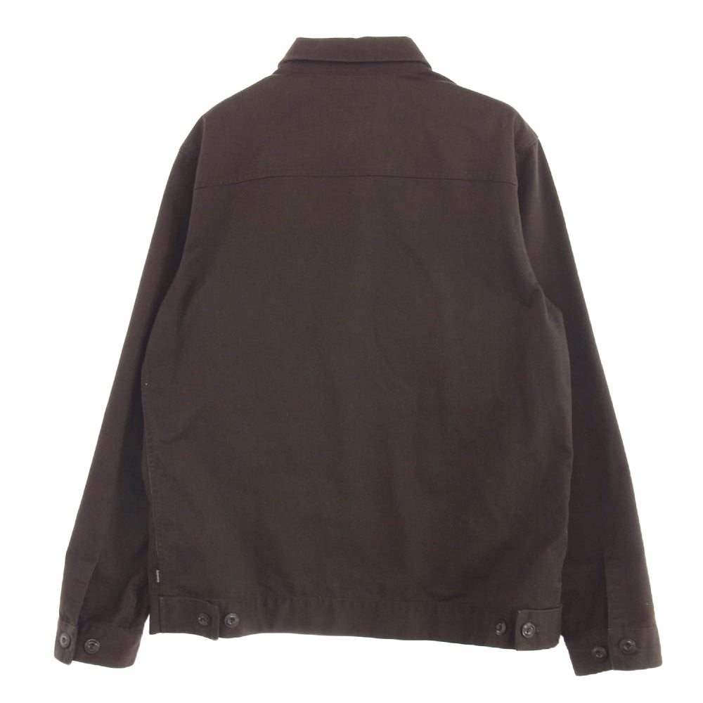 Supreme シュプリーム 09SS Marlboro Work Jacket マルボロ ワーク ジャケット ブラウン系 L【中古】