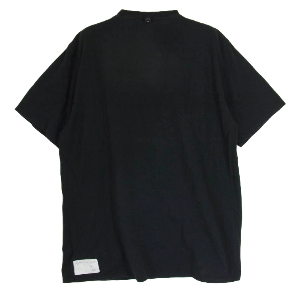 VISVIM ビズビム POCKET TEE SS ニット ポケット Tシャツ ブラック系 サイズ表記無【中古】