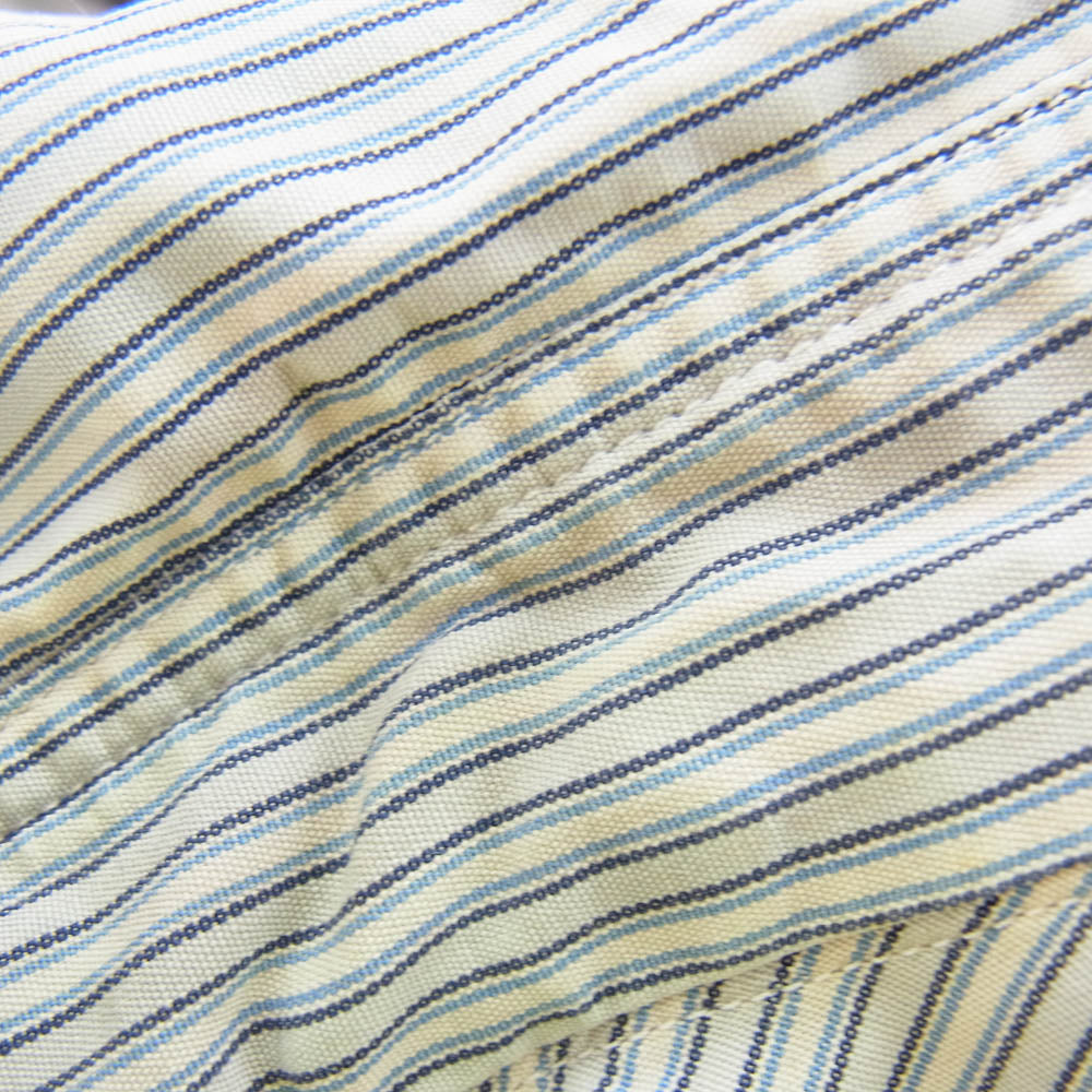 COMME des GARCONS コムデギャルソン SHIRT シャツ 加工 ストライプ シャツ ブルー系 M【中古】