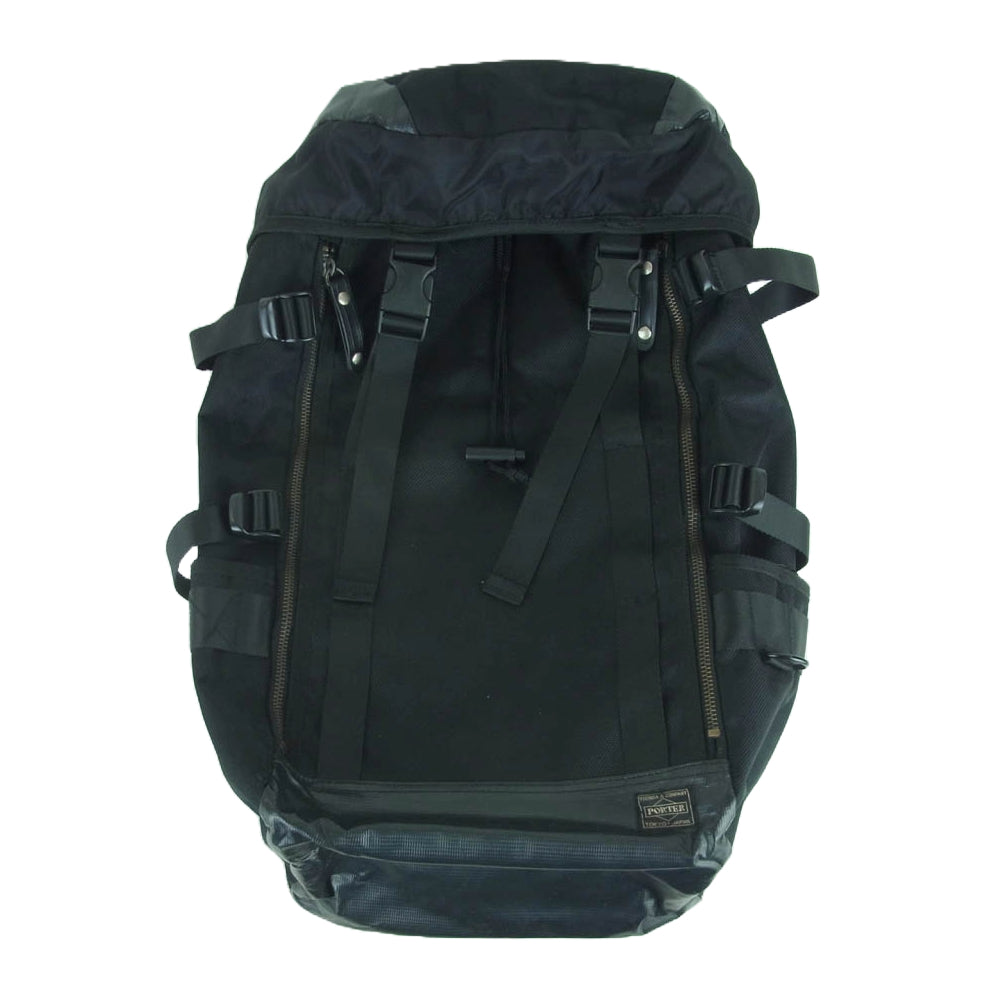 PORTER ポーター バリスティック バックパック リュック 日本製 ブラック系【中古】