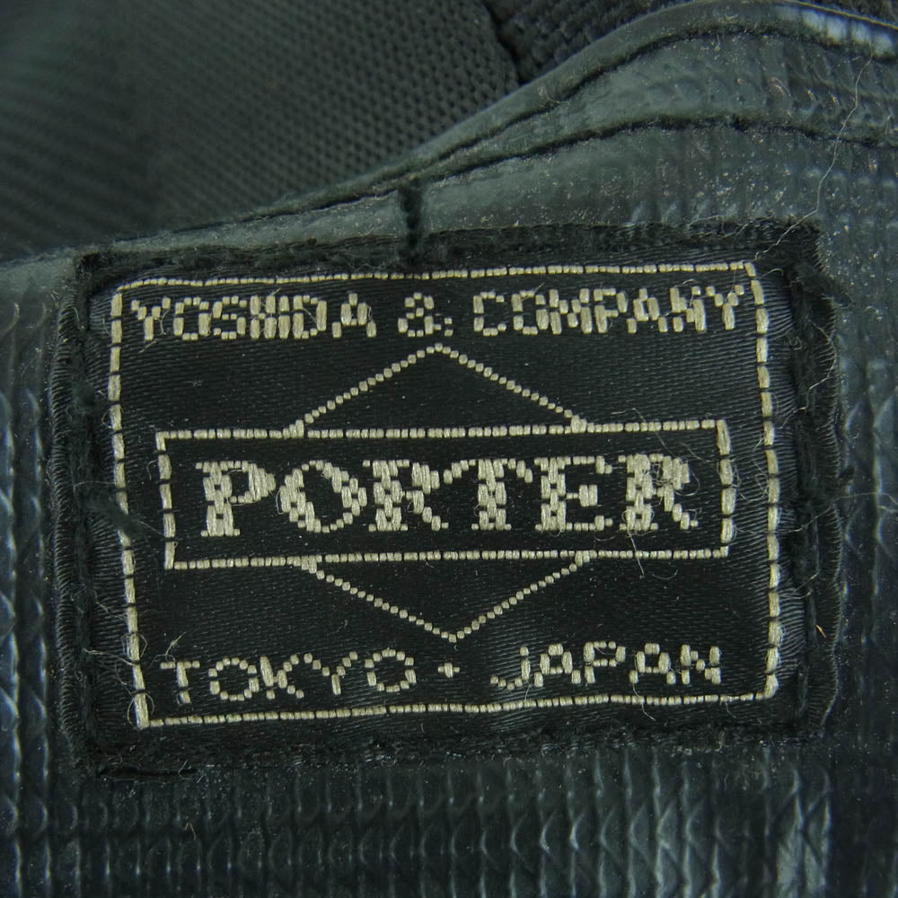 PORTER ポーター バリスティック バックパック リュック 日本製 ブラック系【中古】