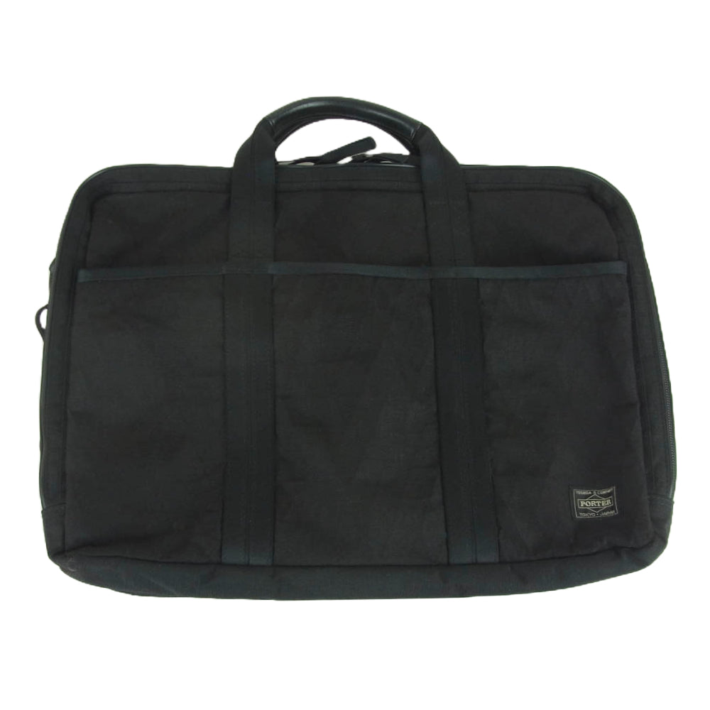 PORTER ポーター HYBRID ハイブリッド 3WAY ブリーフケース ビジネス バッグ ブラック系【中古】