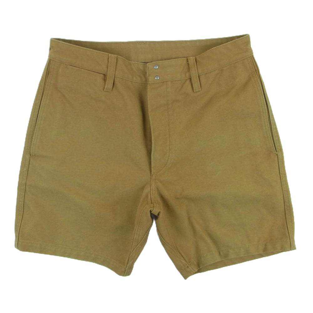 VISVIM ビズビム 19SS 0119105008017 19SS PASTORAL SHORTS コットンキャンバス パストラル ショーツ ハーフ ショート パンツ カーキ系 カーキベージュ系 1【中古】