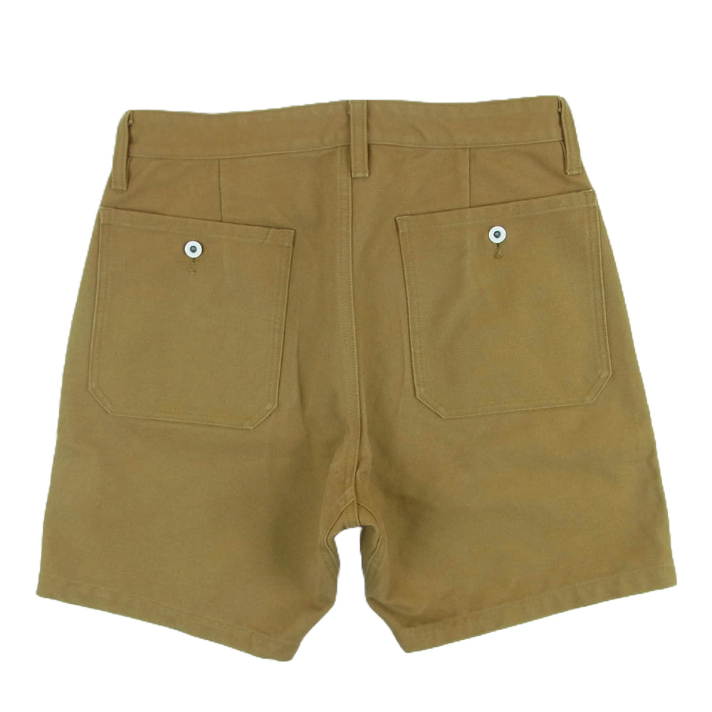 VISVIM ビズビム 19SS 0119105008017 19SS PASTORAL SHORTS コットンキャンバス パストラル ショーツ ハーフ ショート パンツ カーキ系 カーキベージュ系 1【中古】