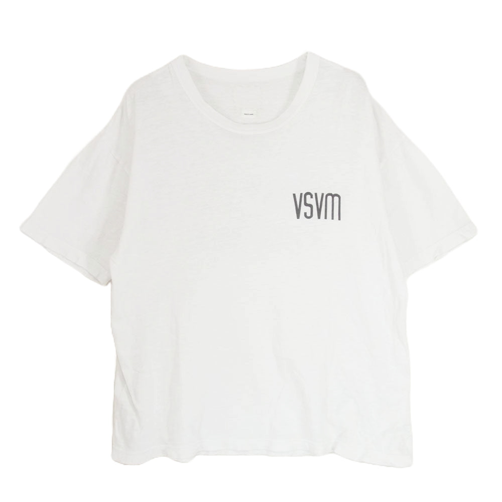 VISVIM ビズビム 22AW 0122405010001 JUMBO TEE S/S 福岡限定 FUKUOKA 半袖 Tシャツ ホワイト系 2【中古】