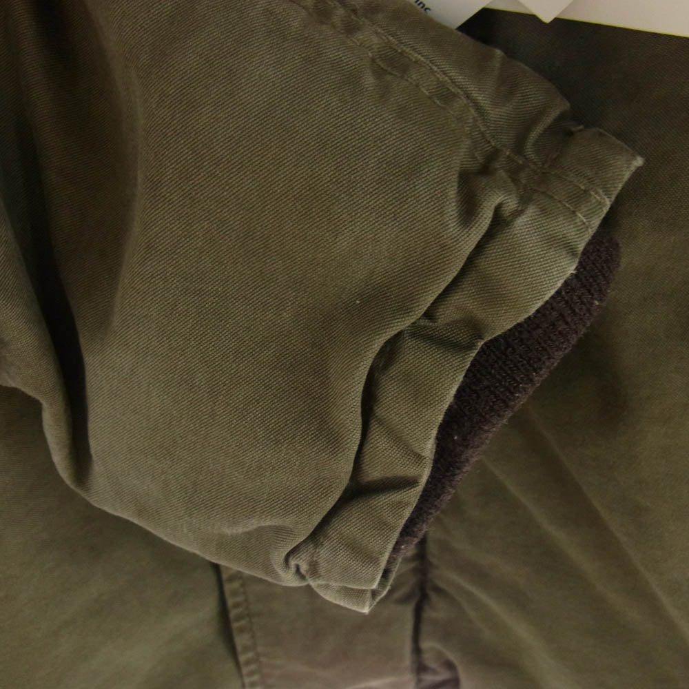 VISVIM ビズビム 15SS 0115405013005 WINDSTOPPER DECKHAND JACKET ウィンドストッパー デッキ ミリタリー ジャケット カーキ系 1【中古】