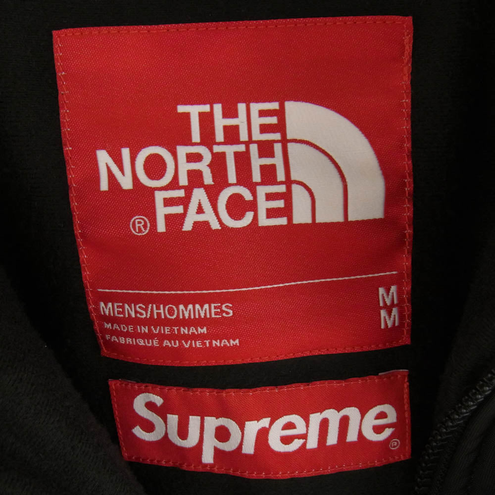 Supreme シュプリーム 18AW × The North Face ノースフェイス Expedition Fleece Jacket エクスペディション フリース ジャケット ブラック系 M【中古】