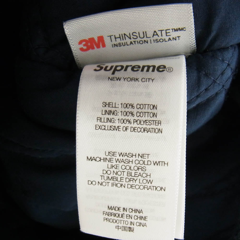 Supreme シュプリーム 24aw HJR Trompe L'oeil Hooded Work Jacket Indigo フーディー ワーク ジャケット M【中古】