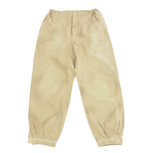 VISVIM ビズビム 24SS 0124105008009 CARROL CHINO PANTS DMGD チノ 裾リブ レーシングパンツ ベージュ系 2【中古】