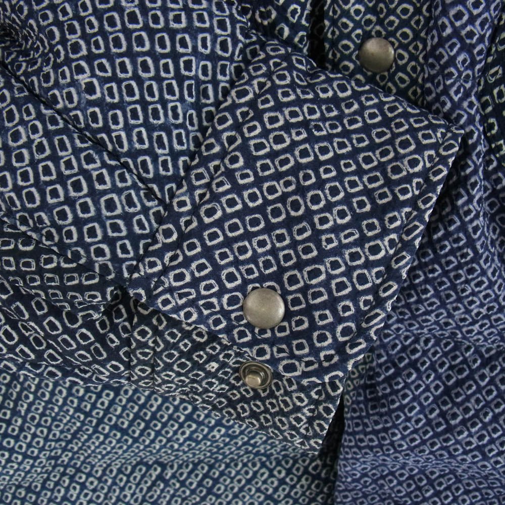 VISVIM ビズビム 23AW 0122405013008 VT SHIBORI KERCHIEF DOWN JKT シボリ ダウンジャケット マルチカラー系 1【中古】
