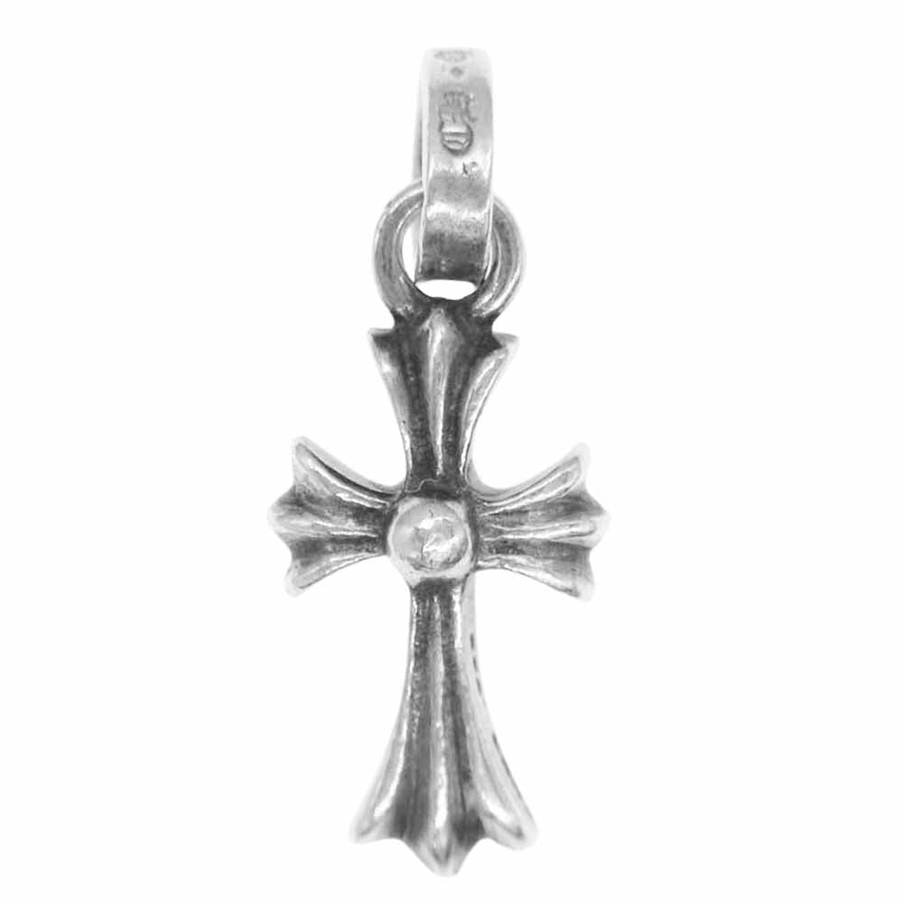 CHROME HEARTS クロムハーツ（原本無） CRS BBYFAT ベイビーファット クロス ペンダントトップ シルバー系【中古】