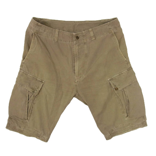 DIESEL ディーゼル カーゴパンツ ショーツ ハーフパンツ カーキ系 30【中古】