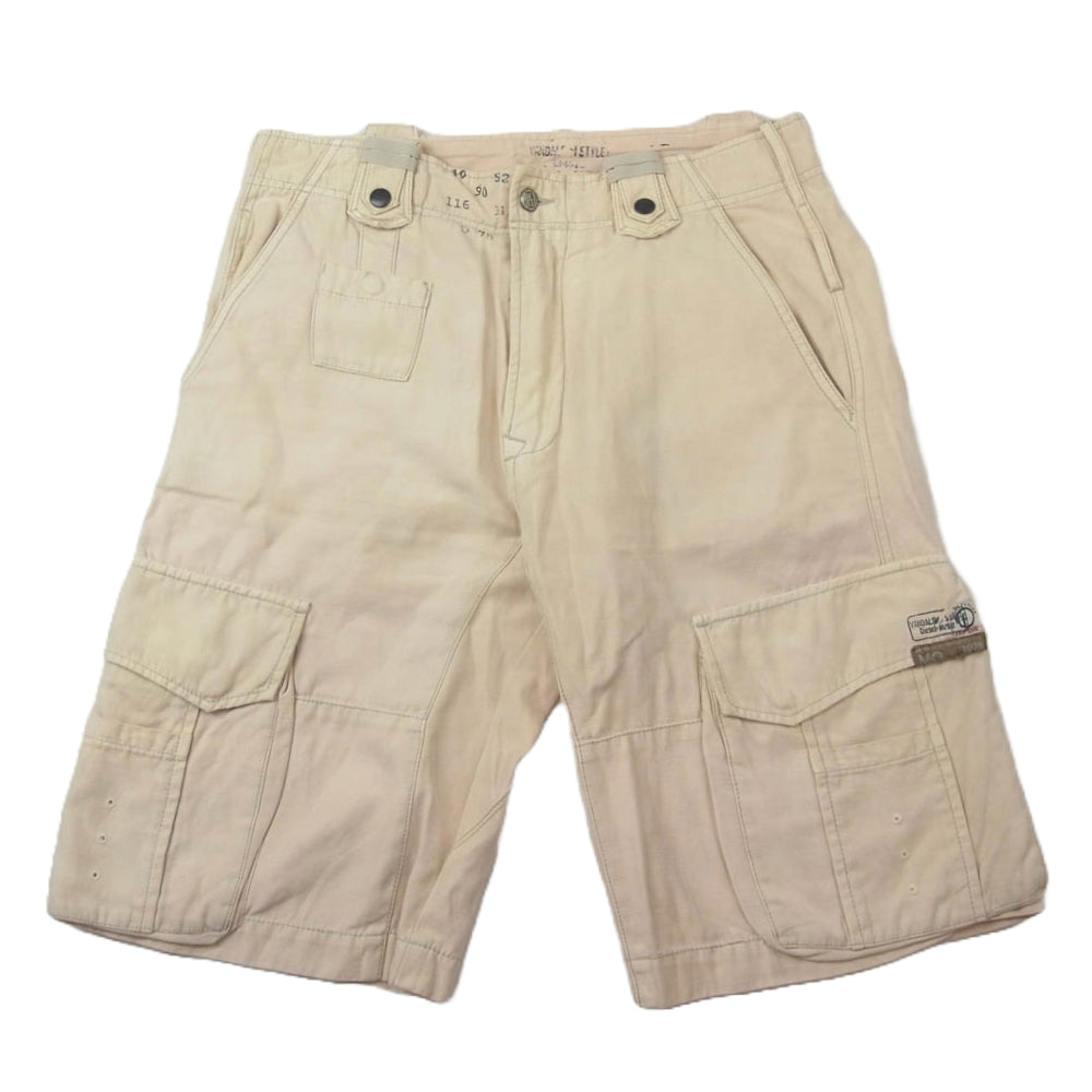 DIESEL ディーゼル カーゴパンツ ショーツ ハーフパンツ ベージュ系 30【中古】