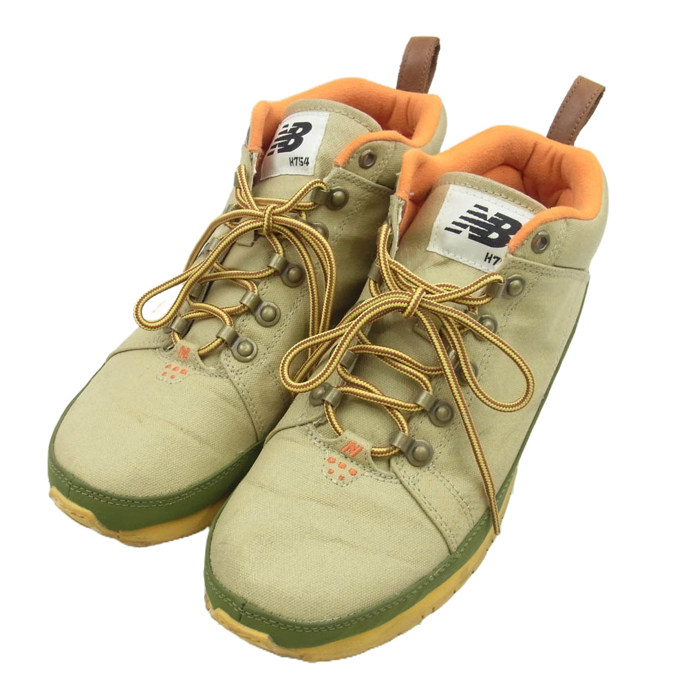 NEW BALANCE ニューバランス H754JKH H754 UNDEFEATED STUSSY HECTICV アンディフィーテッド ステューシー トレッキング シューズ カーキ系 28cm【中古】