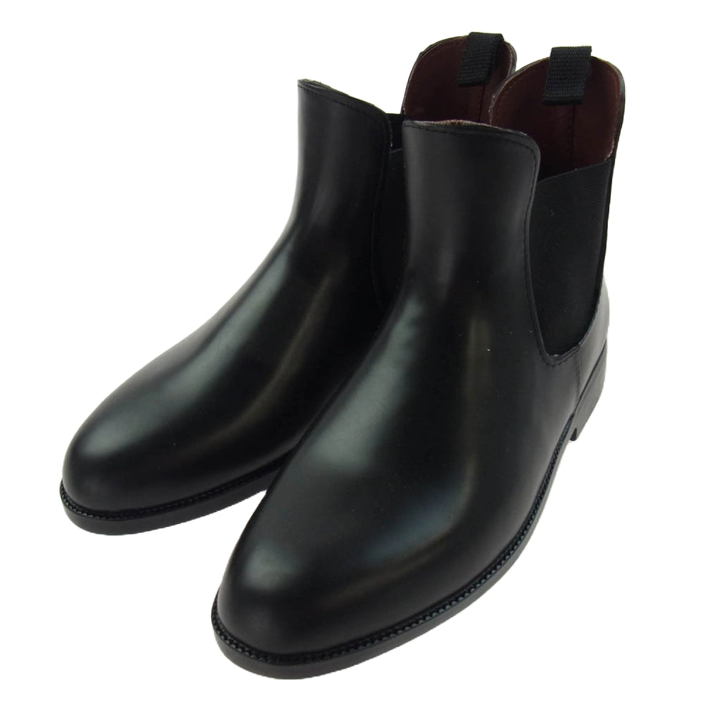 UNITED ARROWS ユナイテッドアローズ 3131-599-0070 green label relaxing グリーンレーベル リラクシング サイドゴア ブーツ ブラック系 EUR43【新古品】【未使用】【中古】