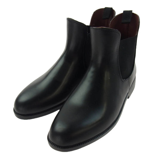 UNITED ARROWS ユナイテッドアローズ 3131-599-0070 green label relaxing グリーンレーベル リラクシング サイドゴア ブーツ ブラック系 EUR43【新古品】【未使用】【中古】