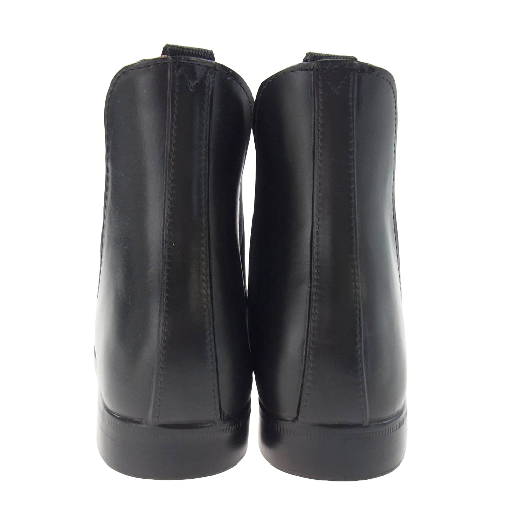 UNITED ARROWS ユナイテッドアローズ 3131-599-0070 green label relaxing グリーンレーベル リラクシング サイドゴア ブーツ ブラック系 EUR43【新古品】【未使用】【中古】