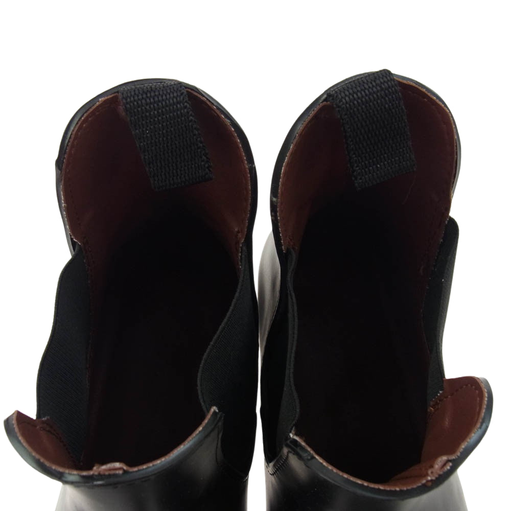 UNITED ARROWS ユナイテッドアローズ 3131-599-0070 green label relaxing グリーンレーベル リラクシング サイドゴア ブーツ ブラック系 EUR43【新古品】【未使用】【中古】