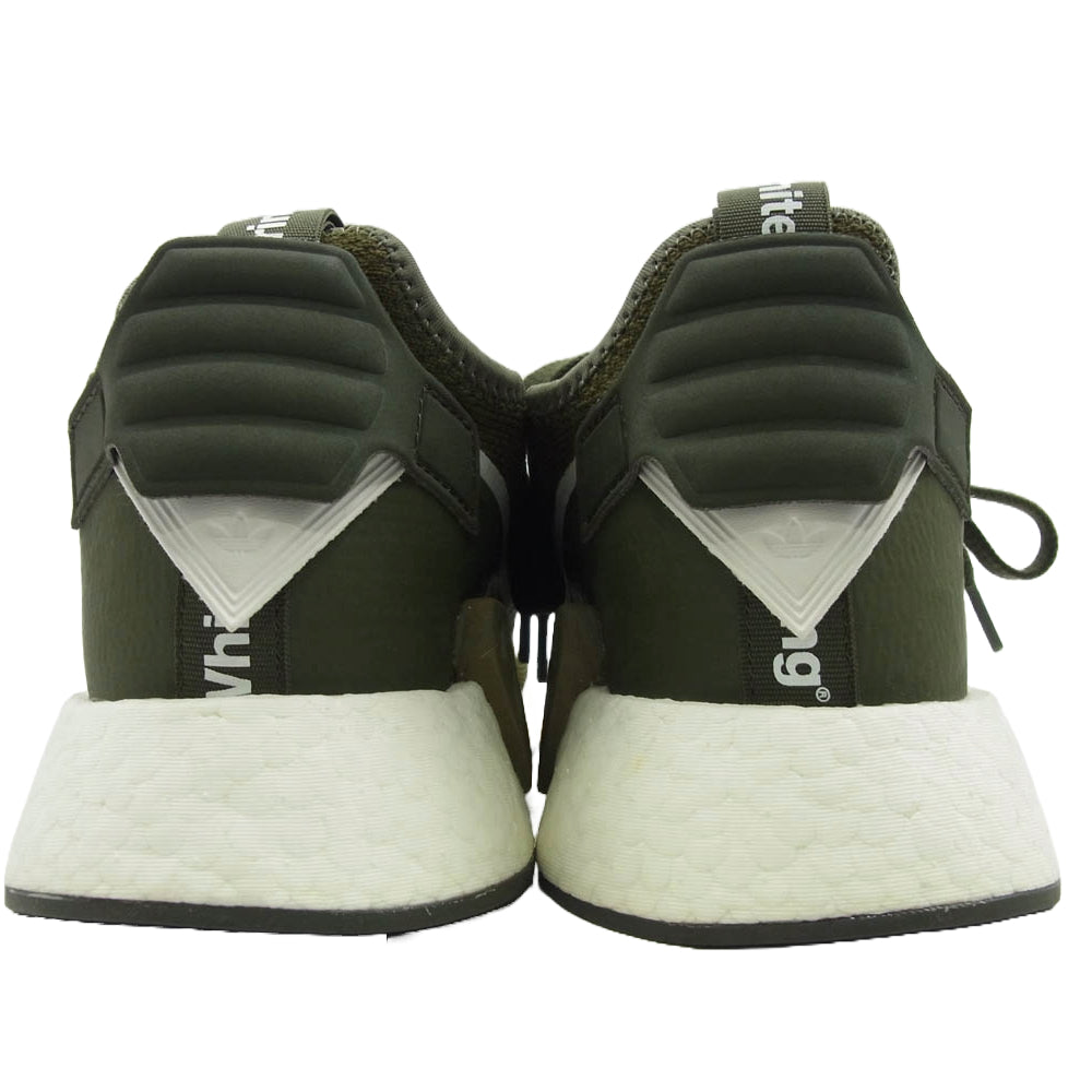 adidas アディダス CG3649 WHITE MOUNTAINEERING ホワイト マウンテニアリング ORIGINALS NMD R2 PK TRAOLI オリジナルス NMD R2 PK トラオリ スニーカー カーキ系 28.5cm【中古】