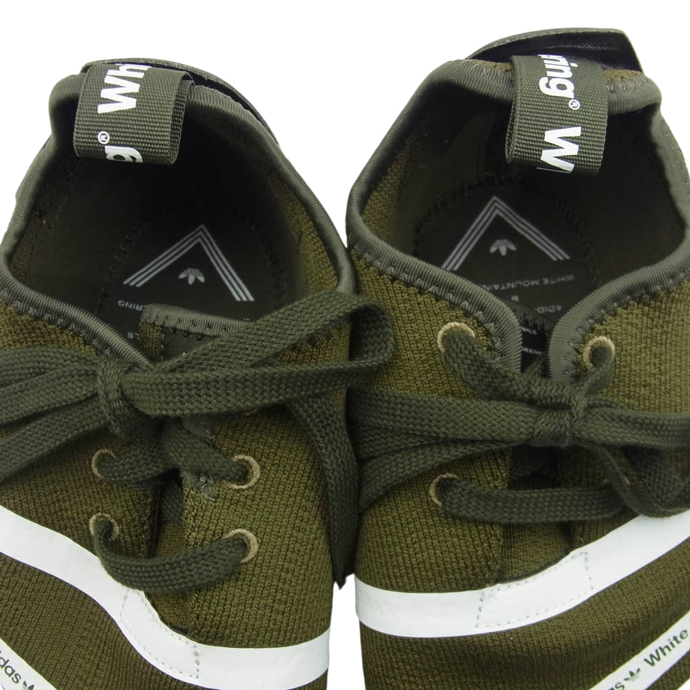 adidas アディダス CG3649 WHITE MOUNTAINEERING ホワイト マウンテニアリング ORIGINALS NMD R2 PK TRAOLI オリジナルス NMD R2 PK トラオリ スニーカー カーキ系 28.5cm【中古】
