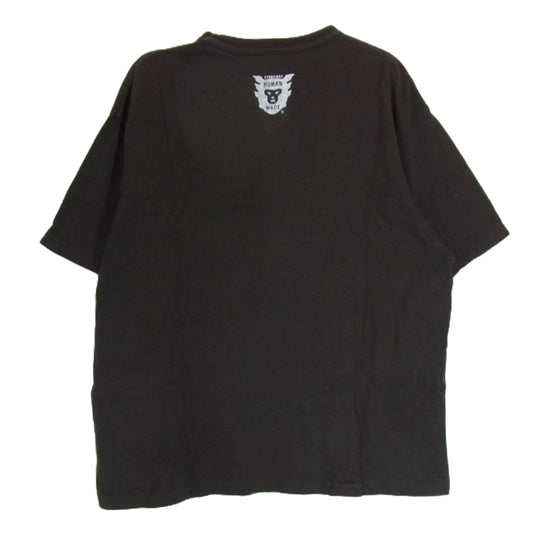HUMAN MADE ヒューマンメイド フロントプリント Tシャツ 半袖 カットソー ブラック系 2XL【中古】